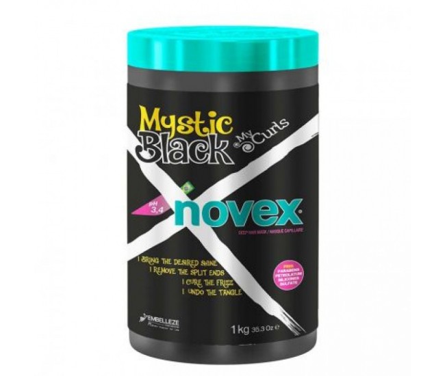 Masca Pentru Par Cret Ulei Baobab Mystic Black 1Kg