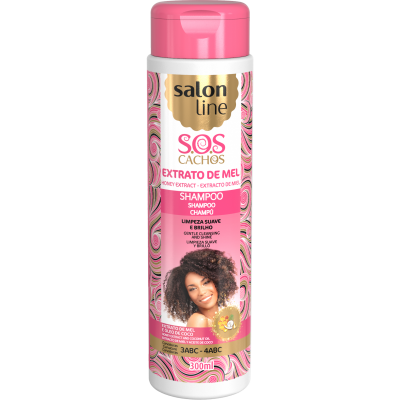 Sampon Sos Imbogatit Cu Miere Par Cret300 Ml Salon Line