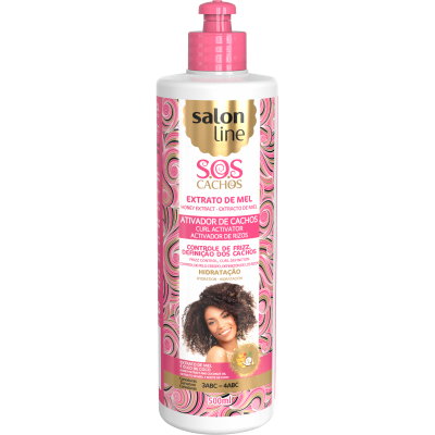 Activator Bucle Sos Imbogatit Cu Mierepar Cretsticla500 Ml Salon Line