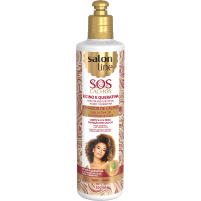 Activator Bucle Sosulei Ricin Si Keratinasalon Line300 Ml