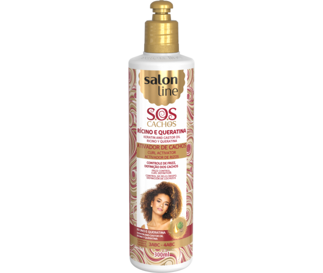 Activator Bucle Sosulei Ricin Si Keratinasalon Line300 Ml