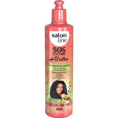 Activator Bucle Sos Stralucire Radianta Par Cretsalon Line 300 Ml