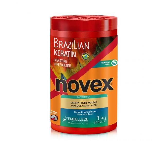 Masca Tratament Novex Brazilian Keratin 1Kg