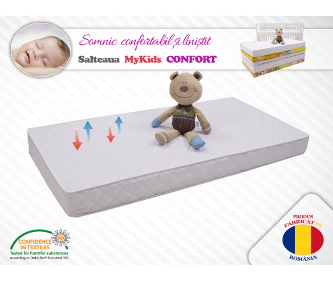 Saltea copii MyKids Cocos Confort II 160x80x08 (cm)