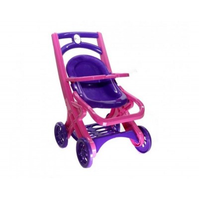 Carucior pentru papusa MyKids 0122/02 Mov-Roz