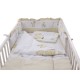 Lenjerie MyKids Teddy Play Bej 4 Piese M2 140x70