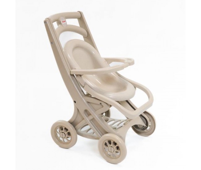 Carucior pentru papusa MyKids 0122/02eco Beige-Brown