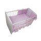 Lenjerie MyKids Light Stars Pink 11 Piese 120x60 cm