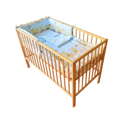 Lenjerie MyKids Albinuta Albastru 4 Piese 120x60