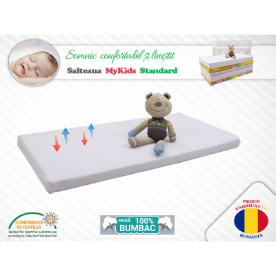 Saltea Fibra Cocos MyKids Standard II 120x60x10 (cm)