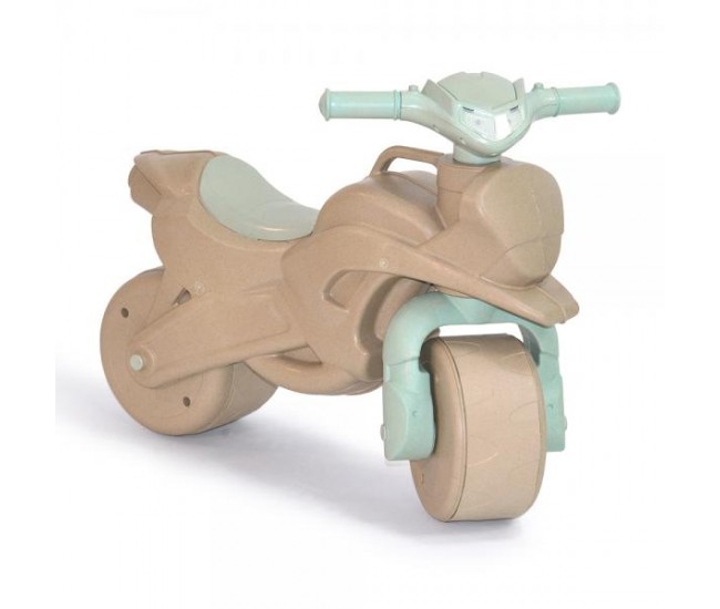 Motocicleta de impins MyKids Racing 0139/01 eco Beige-Turquoise