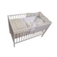 Lenjerie MyKids Teddy Play Bej 4 Piese M2 140x70