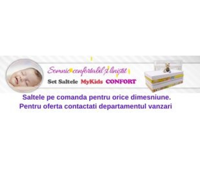 Saltea copii MyKids Cocos Confort II 95x65x12 (cm)