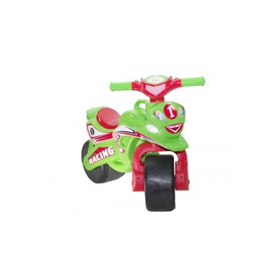 Motocicleta de impins MyKids Racing 0139/5 Verde/Rosu