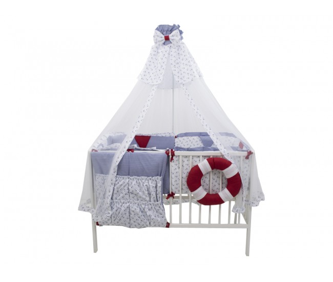 Lenjerie MyKids Ocean 9 Piese 120x60 cm