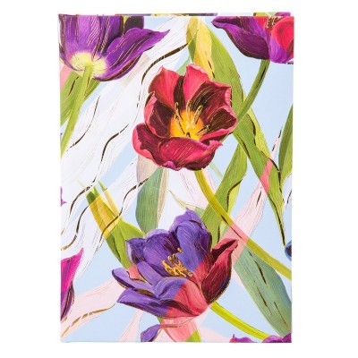 Agenda  A5 embosata Tulips