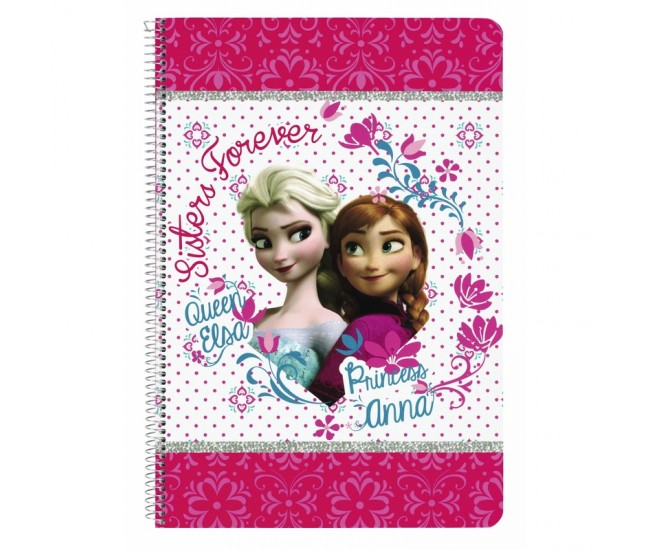 Caiet A4 matematica colectia Frozen II Disney