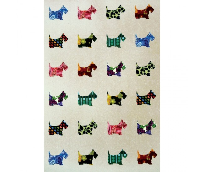 Caiet premium A5 Eclectic Scottie Dogs