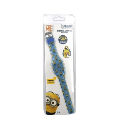 Ceas led bleu Minions