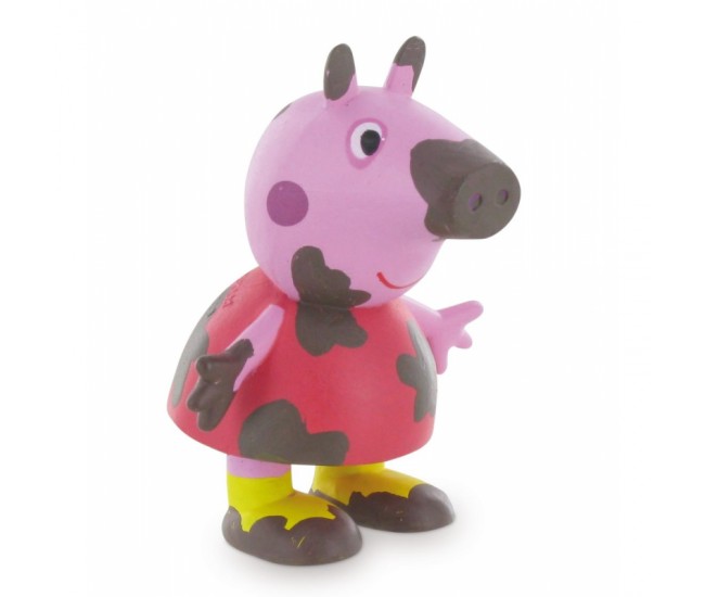 Figurina Comansi-Peppa Pig on the mud