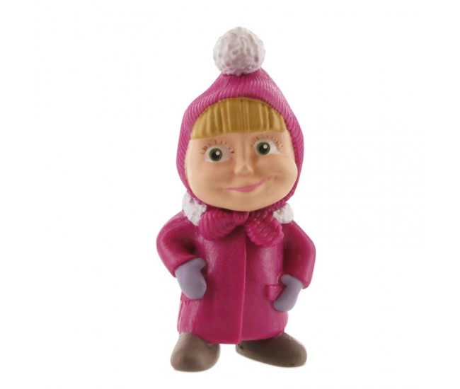 Figurina Comansi - Masha & The Bear-Masha winter