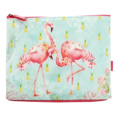 Geanta accesorii mare Flamingos