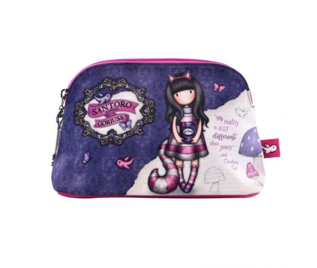 Geanta mare accesorii Gorjuss Cheshire Cat