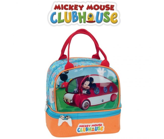 Geanta pranz MICKEY MOUSE CLUB HOUSE sofer