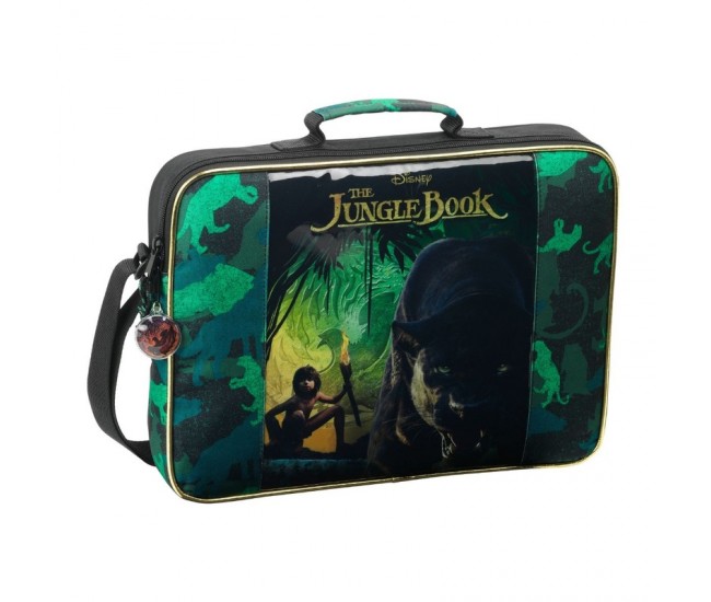 Geanta scoala JUNGLE BOOK 38x28x6