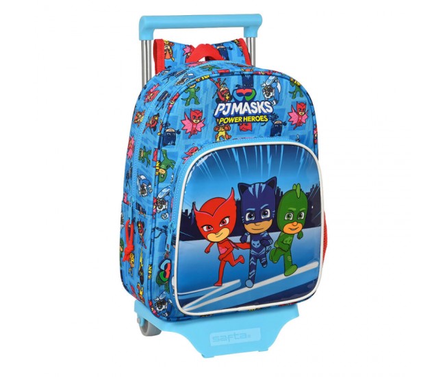 Ghiozdan cu troler clasa 0 PJ Masks