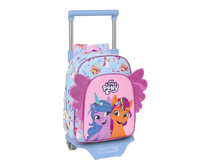 Ghiozdan cu troler My little Pony Wild & Free clasa zero