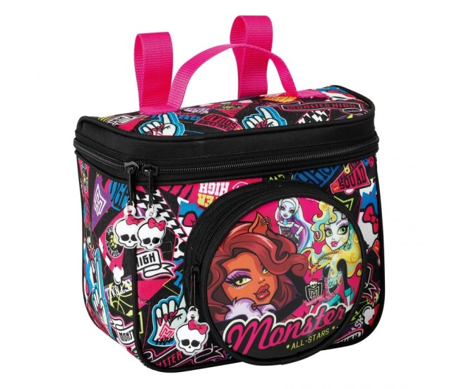 Ghiozdan rucsac termoizolant Monster High All stars 18 cm