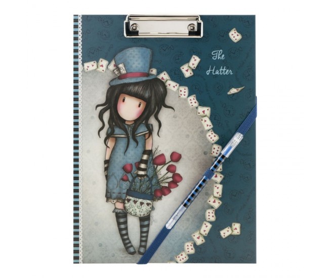 Gorjuss Clipboard cu planificator - The Hatter