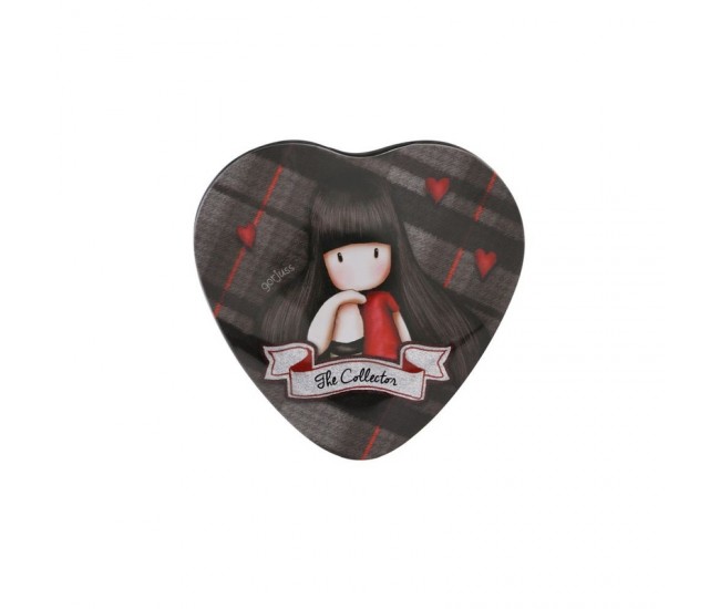 Gorjuss Tartan - Cutie forma inima - The Collector