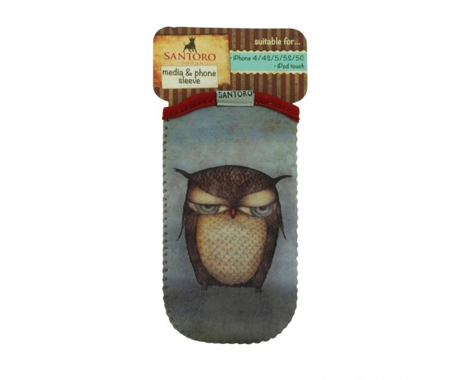 Husa telefon iPod/iPhone Eclectic Grumpy Owl