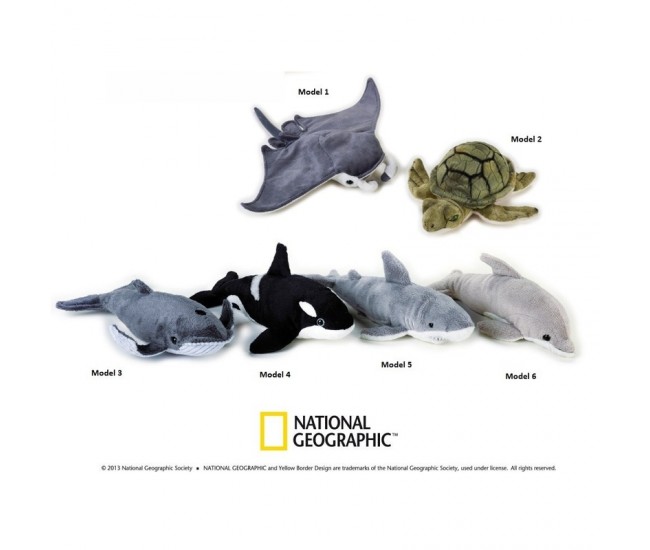 Jucarie din plus National Geographic Animal Oceanic 23 cm