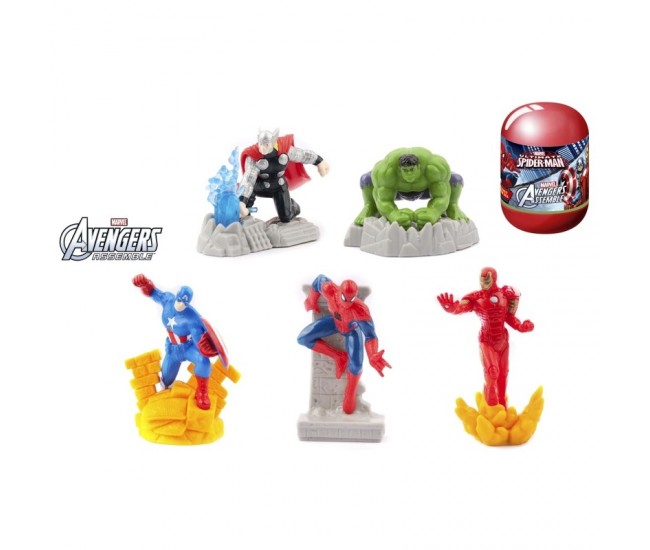 Mini figurina Disney in capsule Marvel Avengers