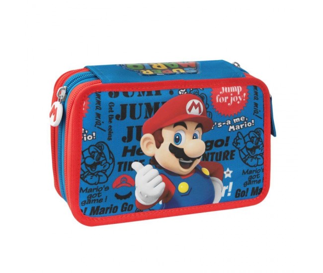 Penar triplu echipat 44 piese Nintendo Super Mario Bros