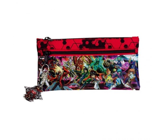 Pouch cu doua fermoare colectia Bakugan