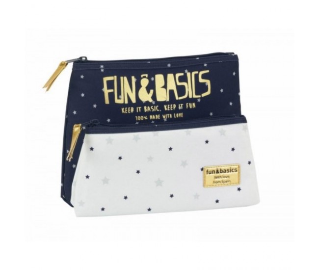 Pouch voiaj Fun & Basics 20x25x4 cm