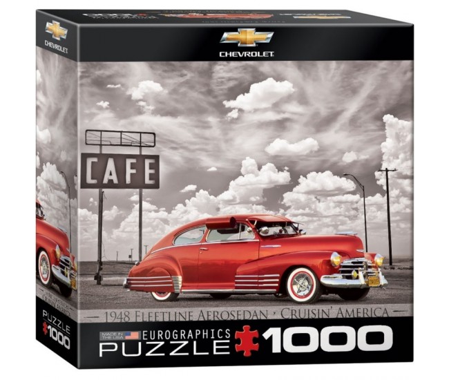 Puzzle 1000 piese 1948 Fleetline Aerosedan Cruisin' America