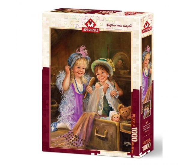 Puzzle 1000 piese - BEAUTIES IN ATTIC