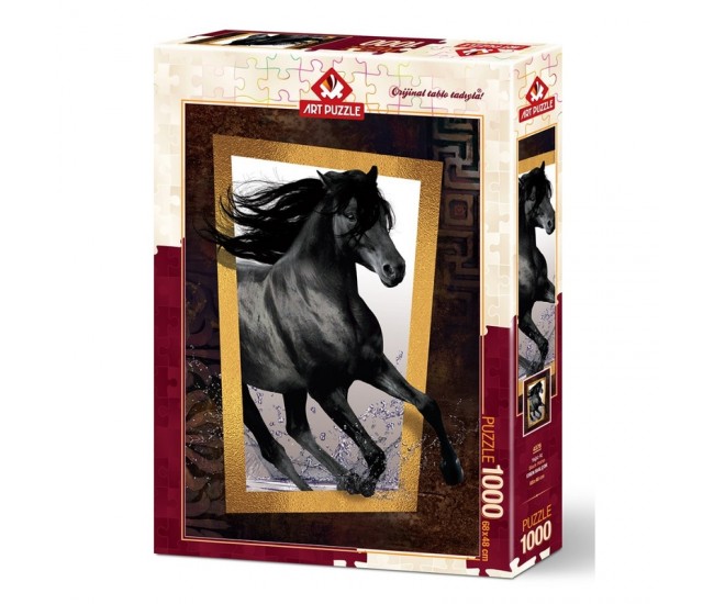 Puzzle 1000 piese - BLACK HORSE