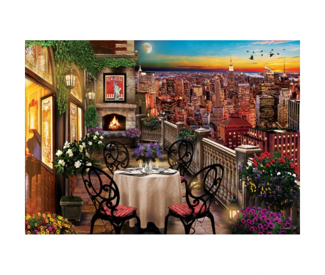 Puzzle 1000 piese - Dinner At New York