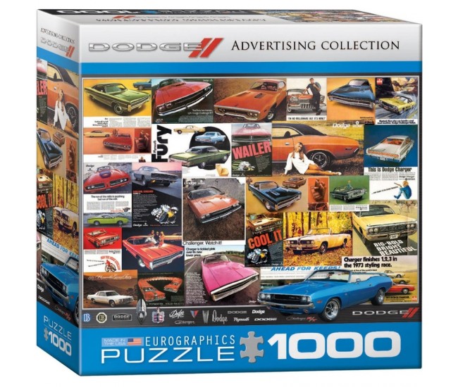 Puzzle 1000 piese Dodge Advertising Collection