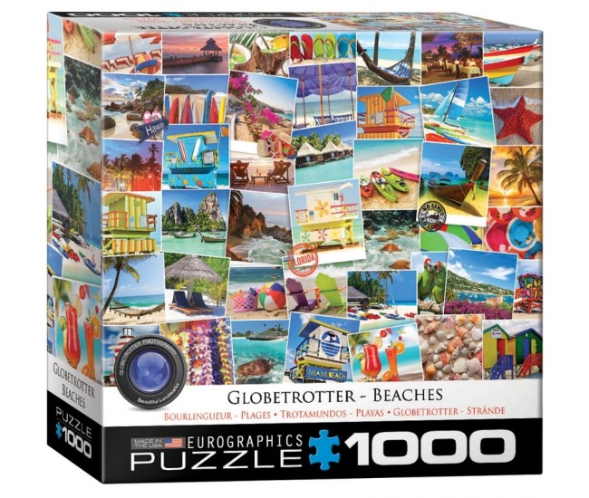 Puzzle 1000 piese Globetrotter Beach