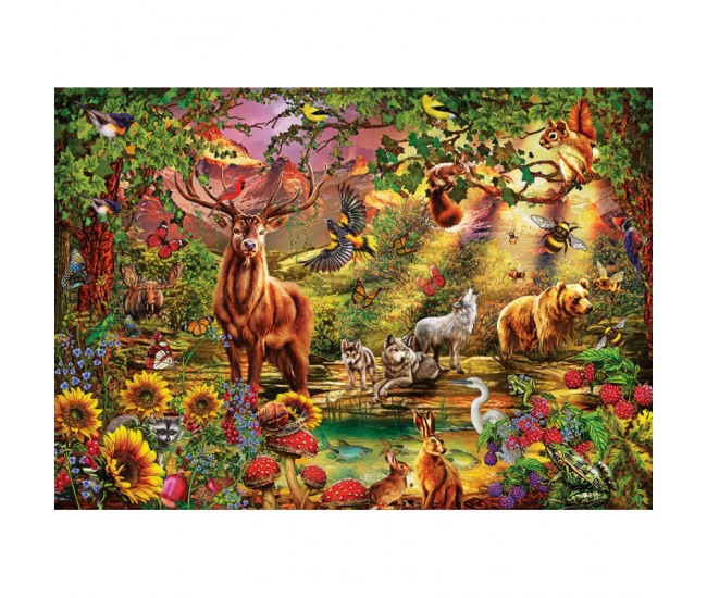 Puzzle 1000 piese - Magic Forest