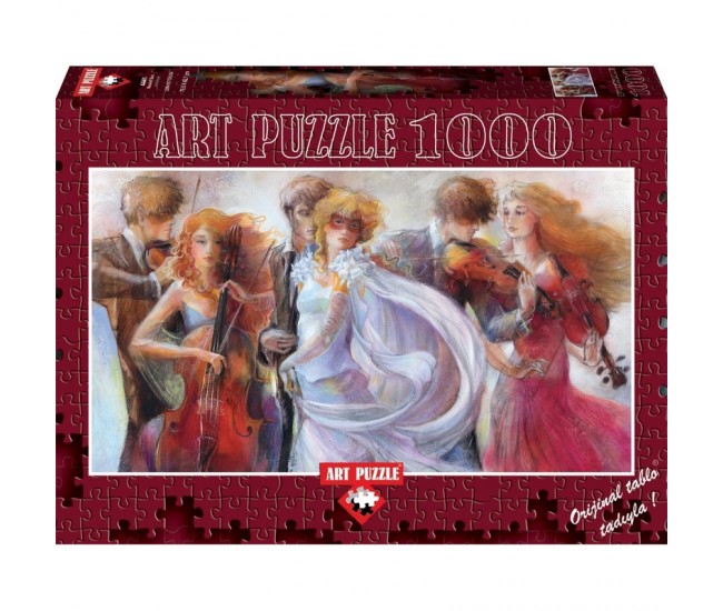 Puzzle 1000 piese - Panoramic Just Love - LENA SOTSKOVA