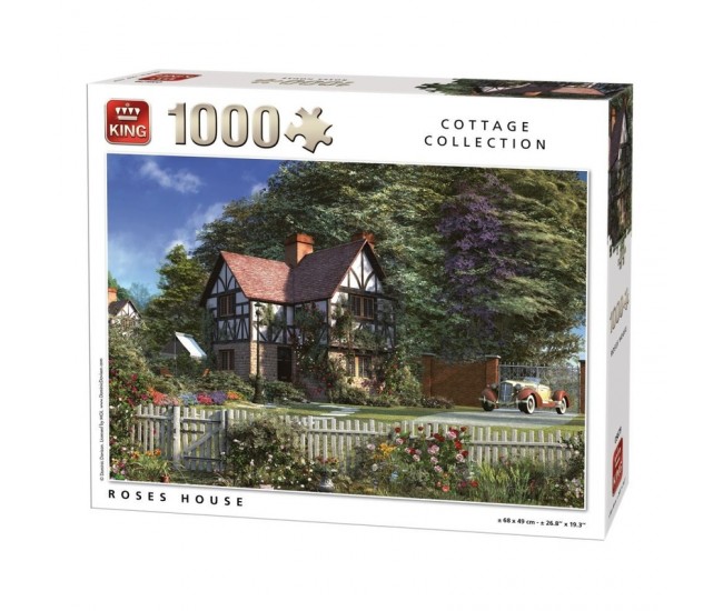 Puzzle 1000 piese Roses House