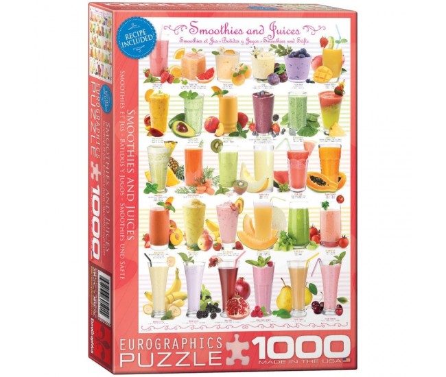 Puzzle 1000 piese Smoothies and Juices